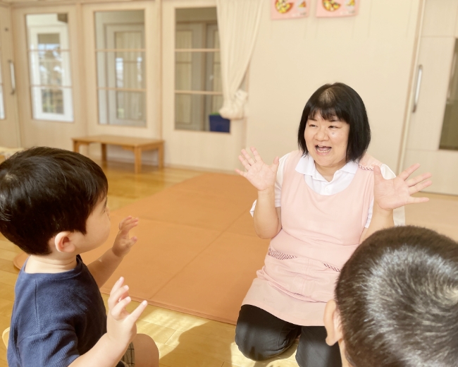 朝の会の様子