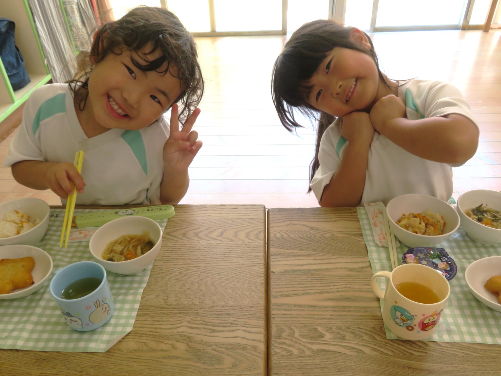 暑さに負けず！