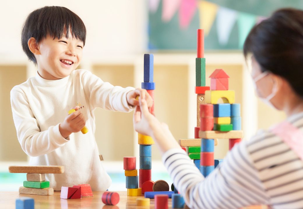 遊びと学びのバランスを大切にしているイメージ